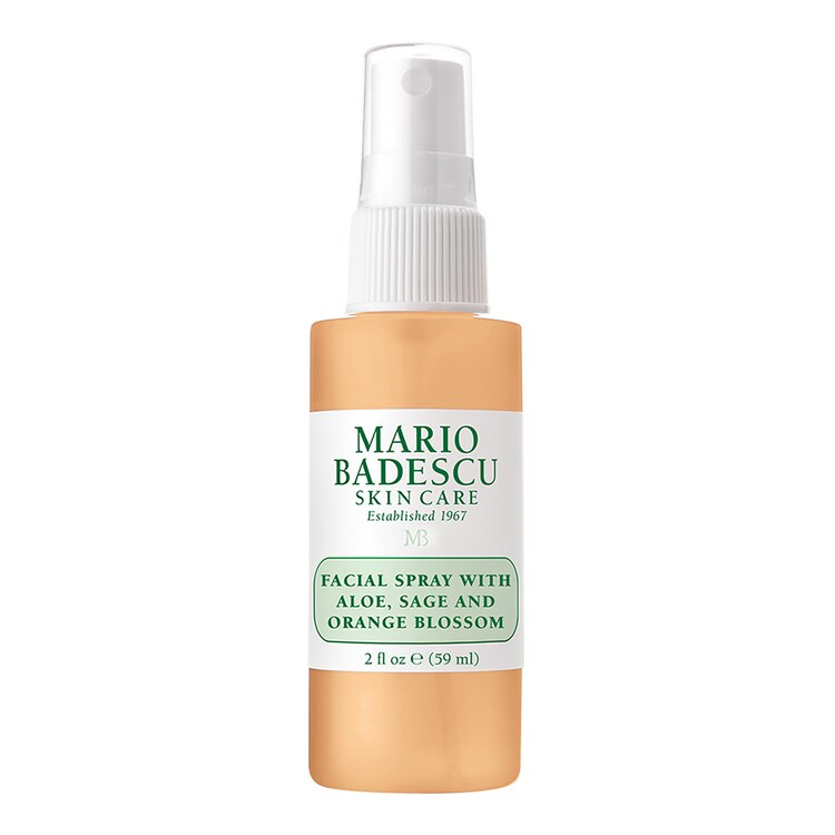 Spray visage à l'aloe vera, sauge et fleur d'oranger - Format Voyage