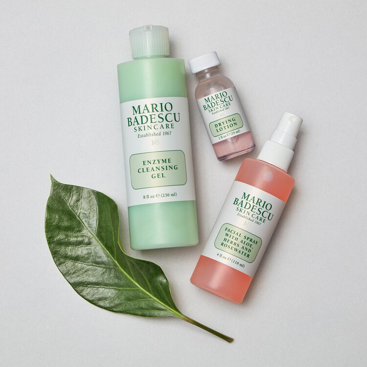 Facial Spray with Aloe, Herbs and Rosewater - Spray facial agua de rosas