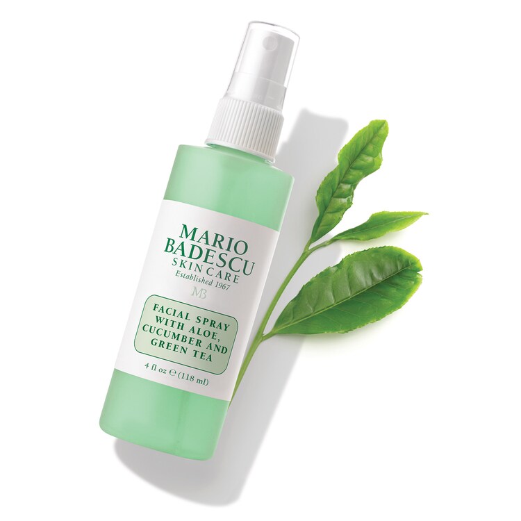 Spray Facial de Aloe, Pepino e Chá Verde