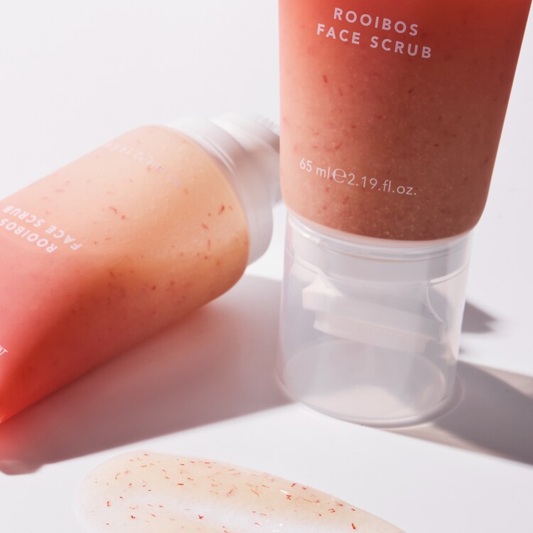 Rooibos Face scrub - Exfoliante facial doble beneficio
