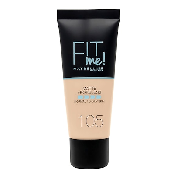 Fit Me Matte + Poreless Foundation For A Natural Matte Finish, MAYBELLINE