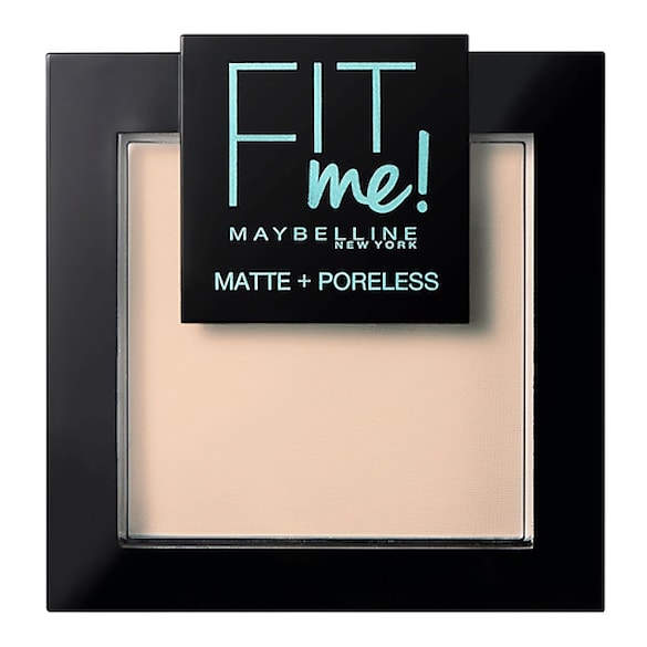 Fit Me Matte + Poreless Pressed Powder For A Natural Matte Finish, MAYBELLINE