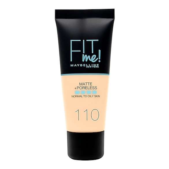 Fit Me Matte + Poreless Foundation For A Natural Matte Finish, MAYBELLINE