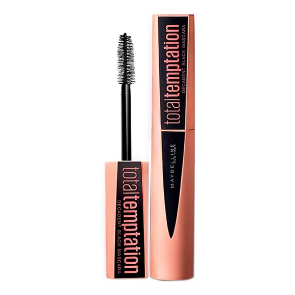Total Temptation Decadent Black Mascara For Dense Look, MAYBELLINE