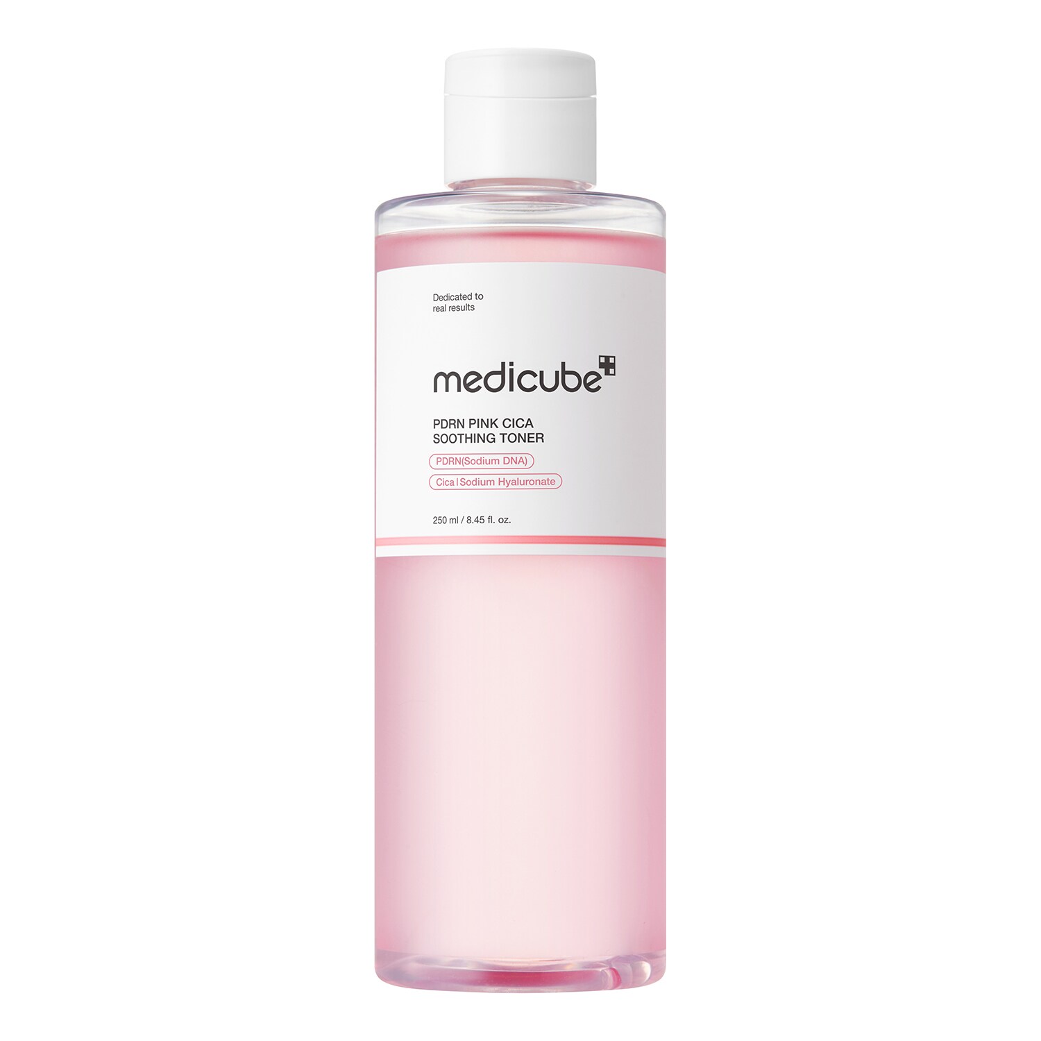 MEDICUBE - PDRN Pink Cica Toner Apaisant - Pleťová voda pro rozjasnění pleti