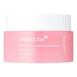 PDRN Pink Collagen - Crema in capsule illuminante e idratante