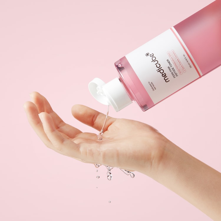 PDRN Pink Cica Toner Apaisant - Loção tonificante iluminadora para o rosto