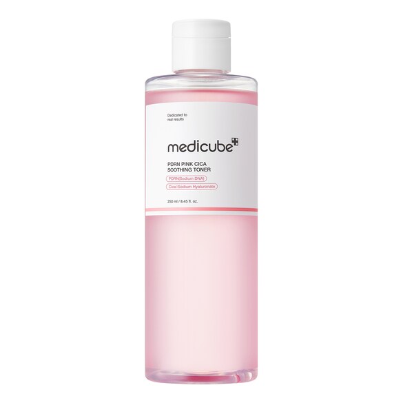 Medicube - Pdrn Pink Cica Toner Apaisant - Tonico Viso Illuminante - pdrn Pink Cica Soothing Toner 250ml - Donna