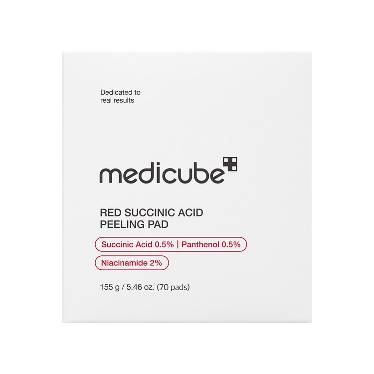 Red Succinic Peeling Pad - Kusur Karşıtı Yüz Pedleri