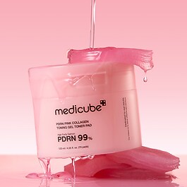 PDRN Pink Collagen - Dischetti viso tonificanti