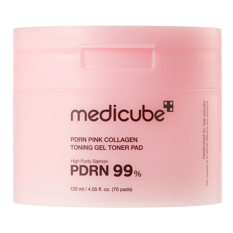PDRN Pink Collagen Toning Gel Toner Pad - Sıkılaştırıcı ve Aydınlatıcı Yüz Pedi 