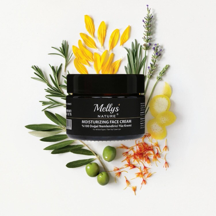 %100 Doğal Nemlendirici Yüz kremi