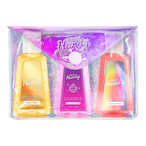 Merci Handy Merci Handy - Kit Glitter - Hand cleasing gel