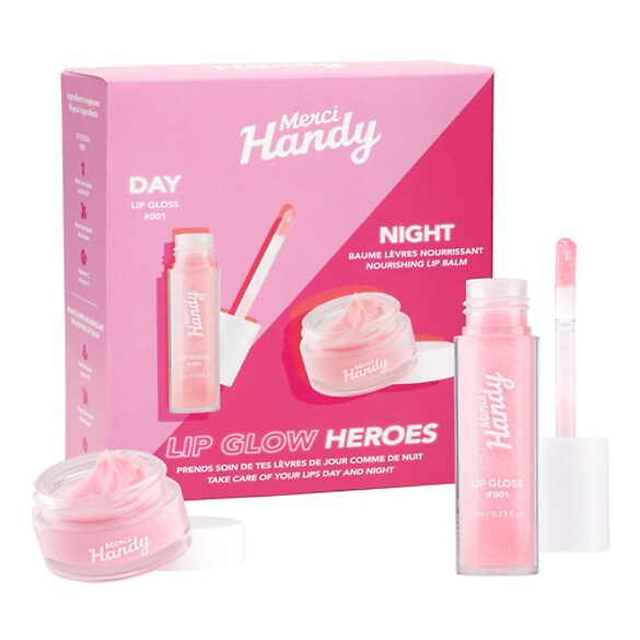Kit Lip Glow Heroes &ndash; Sada př&iacute;pravků na rty, MERCI HANDY