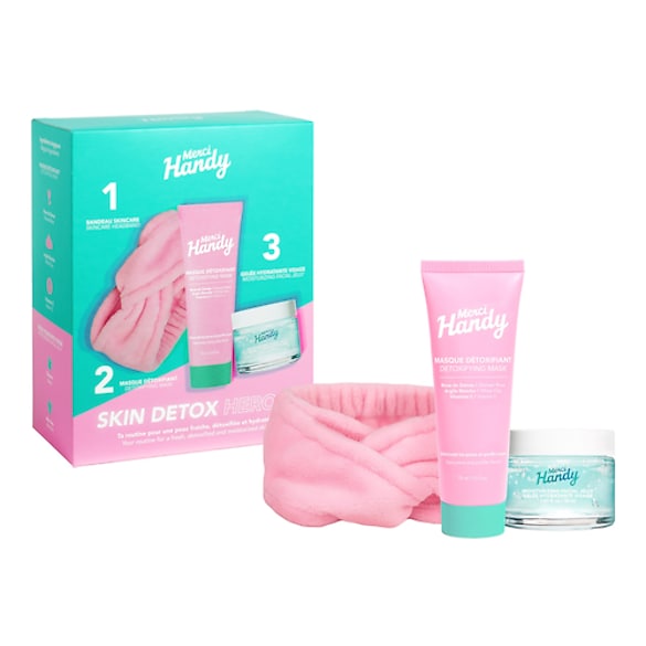 Kit Skin Detox Heroes - Rutina ingrijire detoxifiere si hidratare, Merci Handy