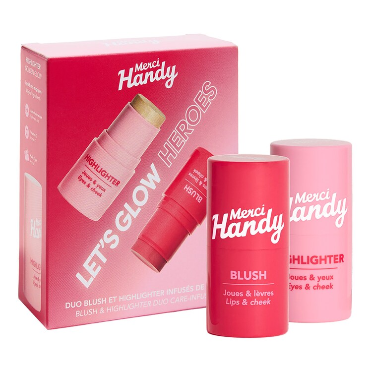Let's Glow Heroes Kit - Highlighter + Rouge