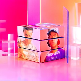 Stranger Things Kit Cube - Set gel de curatare pentru maini