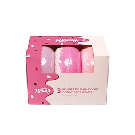 Kit 3 Bombes de Bain Donut - Profuma e colora l’acqua della vasca da bagno
