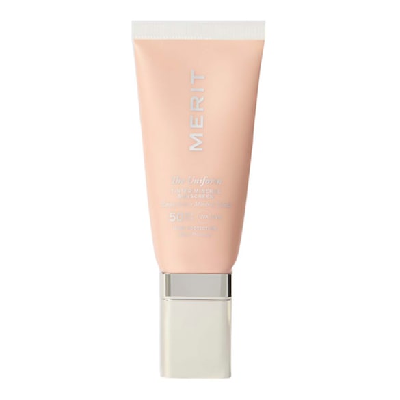 The Uniform - Fluido solar mineral con color SPF50, MERIT BEAUTY