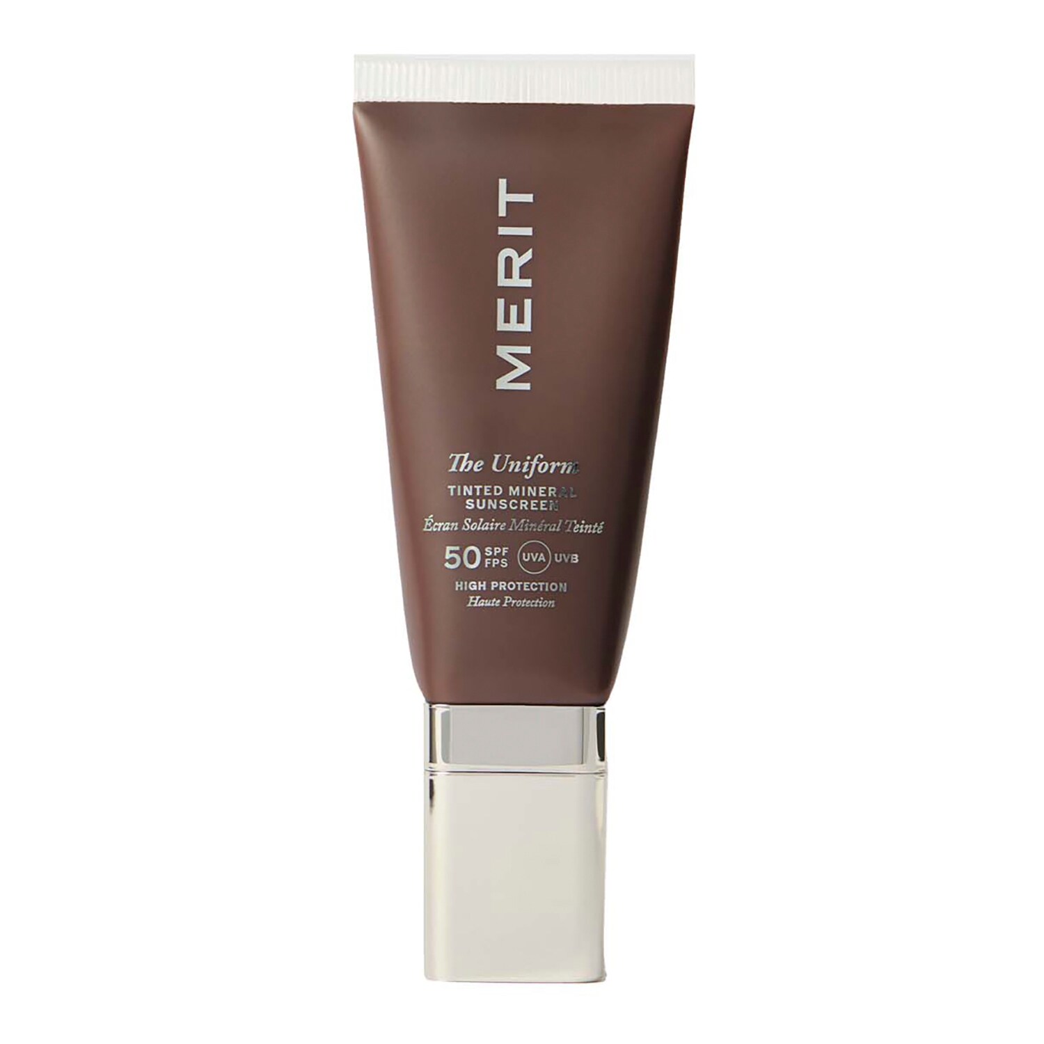MERIT BEAUTY - The Uniform - Tónovaný minerální opalovací krém SPF 50