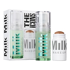 The Icon Set - Base de Teint Hydratante et Bronzer Crème en Stick, MILK MAKEUP