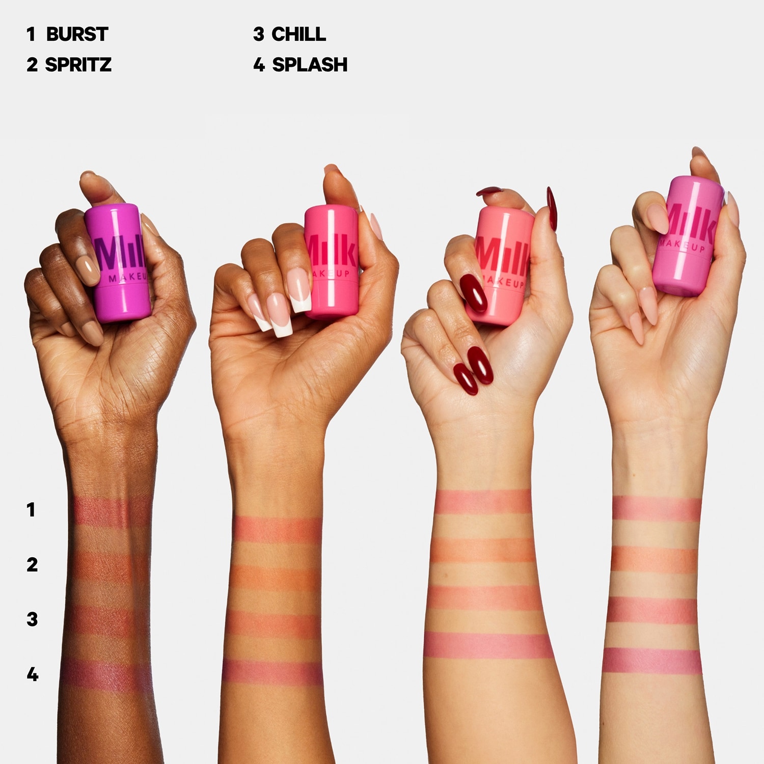 Daily Chips HARU Water Tint 10本セット Cooling Water Jelly Tint - Dudak ve Yanak Renklendirici Stick