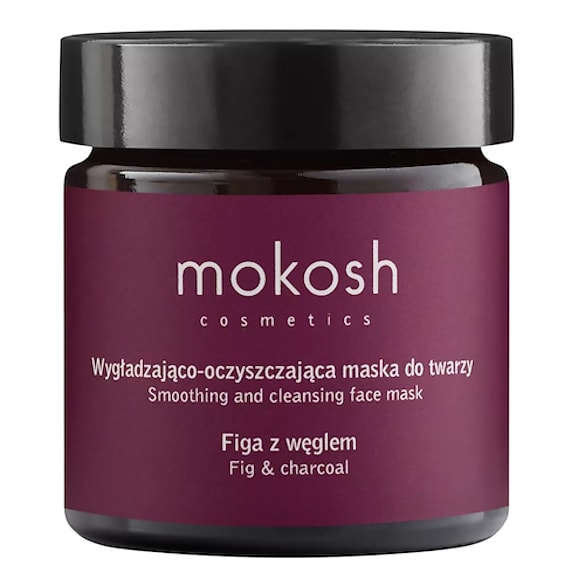 Figa z węglem - Wygładzająco-oczyszczająca maska do twarzy , MOKOSH