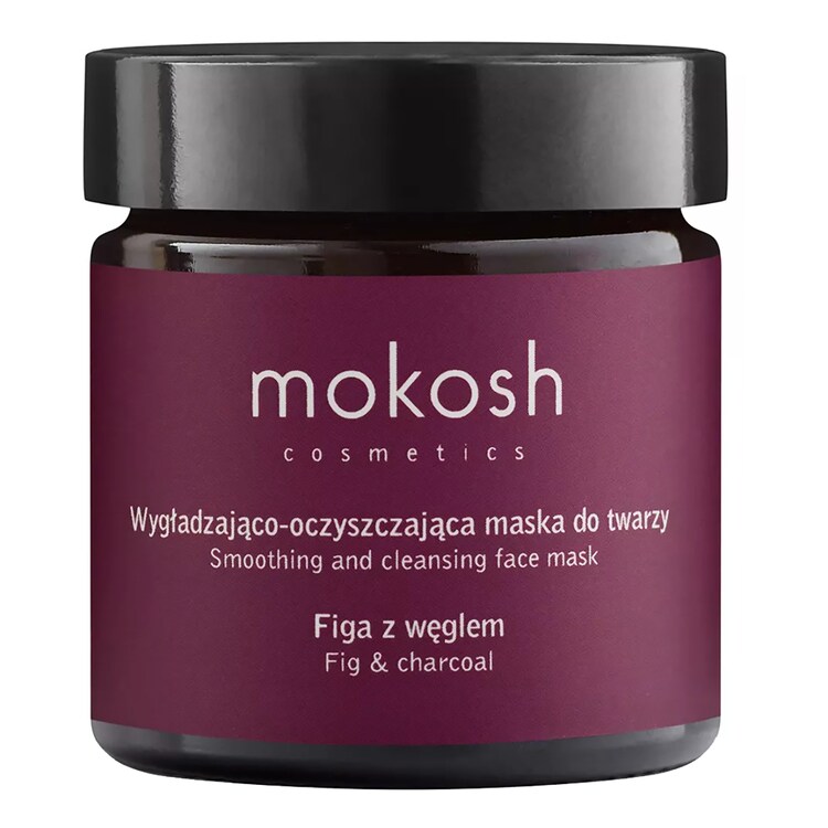 Figa z węglem - Wygładzająco-oczyszczająca maska do twarzy 