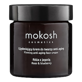 Ujędrniający krem do twarzy anti-aging - Róża z jagodą