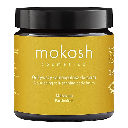 Mokosh - Odżywczy Samoopalacz Do Ciała - Marakuja - Passion Fruit Self-tanning Body Cream - Dla Kobiet