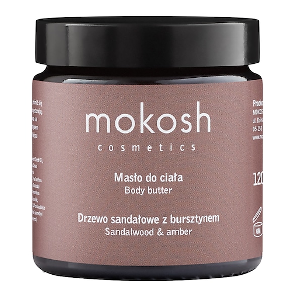Drzewo sandałowe z bursztynem - Masło do ciała , MOKOSH