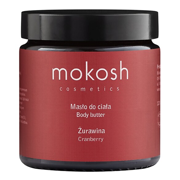 Żurawina - Masło do ciała, MOKOSH