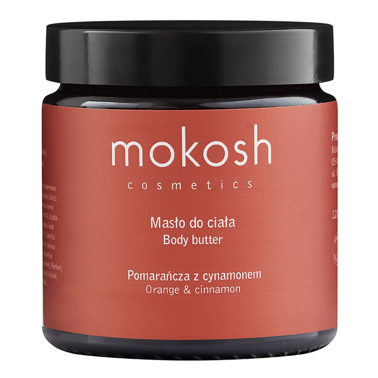 MOKOSH - Body Butter - Tělové máslo s pomerančem a skořicí