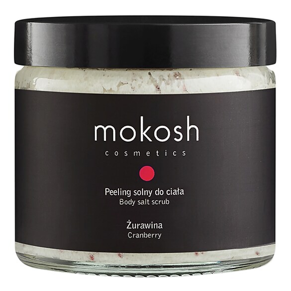 Żurawina - Peeling solny, MOKOSH