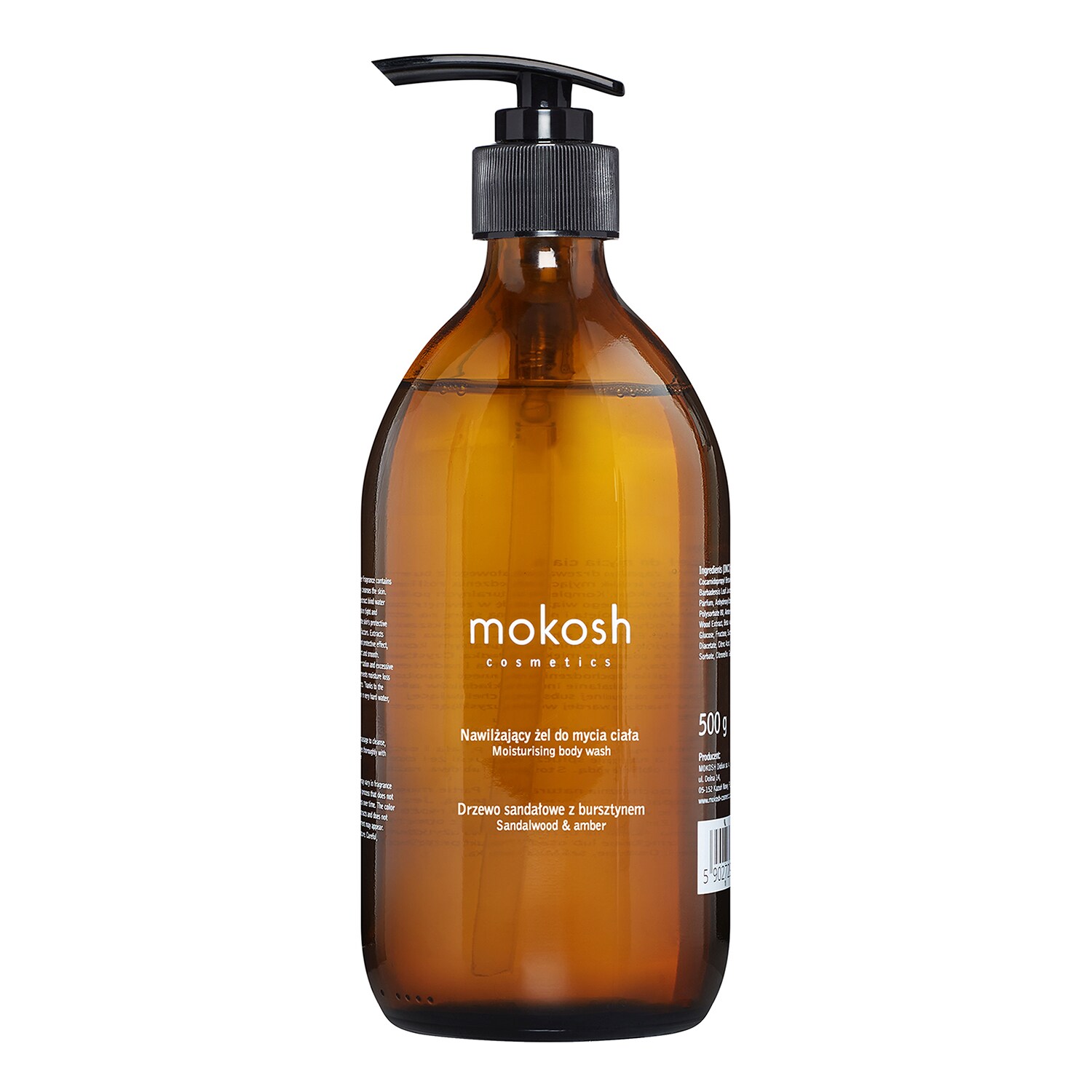 MOKOSH - Body Milk - Hydratační tělové mléko Sandálové dřevo s jantarem