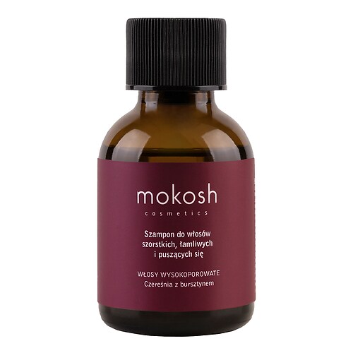 Szampon do włosów szorstkich, łamliwych i puszących się - Czereśnia z bursztynem