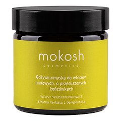 Odżywka/maska do włosów matowych - Zielona herbata z bergamotką, MOKOSH