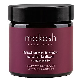 Odżywka/maska do włosów szorstkich i łamliwych - Czereśnia z bursztynem