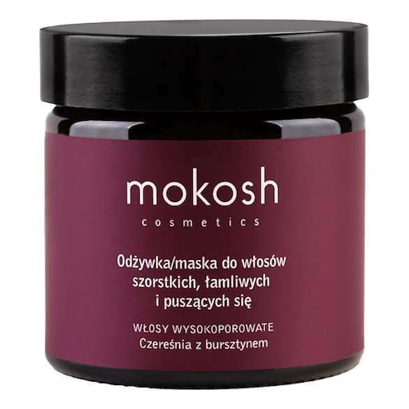Odżywka/maska do włosów szorstkich i łamliwych - Czereśnia z bursztynem, MOKOSH
