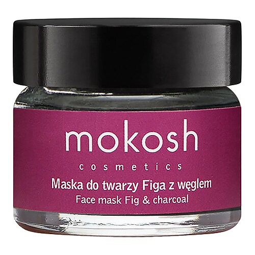 Wygładzająco-oczyszczająca maska do twarzy Figa z węglem