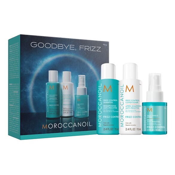 GOODBYE, FRIZZ – Caseta rutina anti-incretire par, Moroccanoil