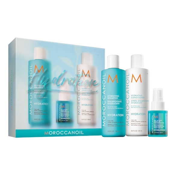 Hydration Kit - Coffret pour tous les types de cheveux , MOROCCANOIL