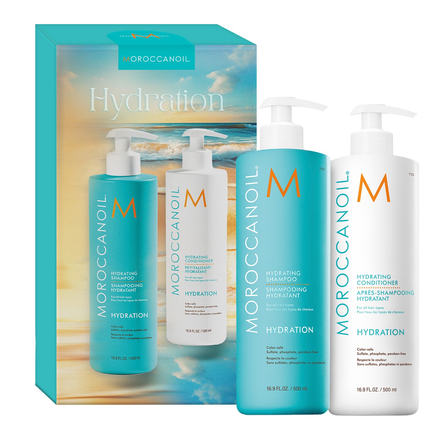 MOROCCANOIL - Shampoo & Conditioner Duo – Sada pro hydrataci vlasů