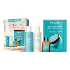 Hydration - Estuche de tratamientos capilares hidratantes, Moroccanoil