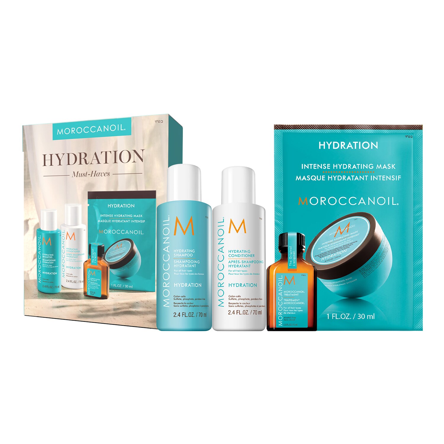 E-shop MOROCCANOIL - Hydration - Sada hydratačních přípravků na vlasy
