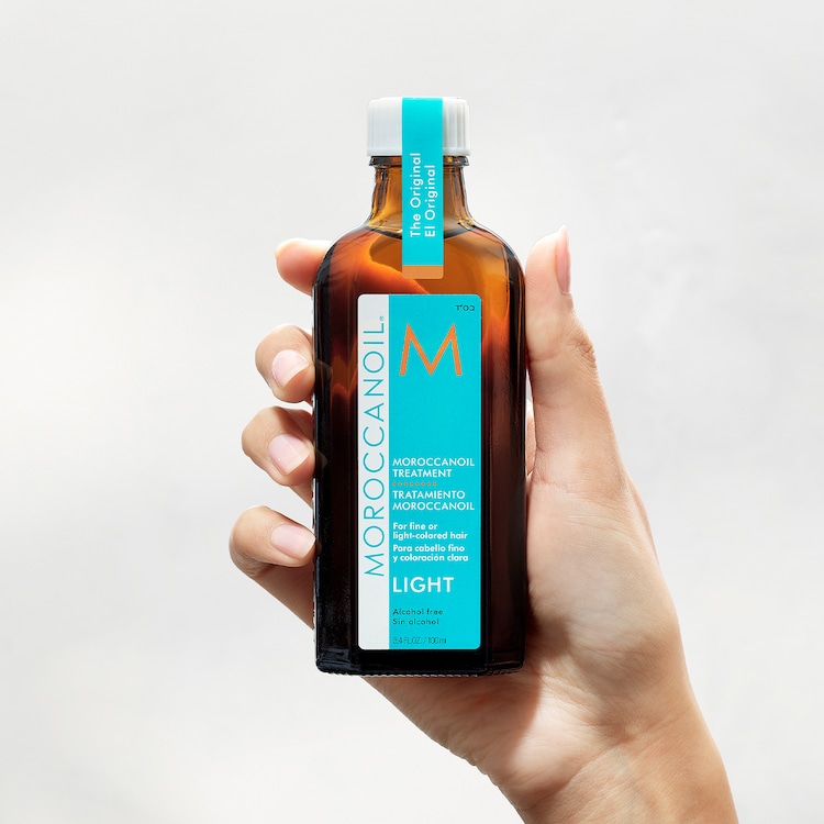 Soin Moroccanoil Light - İnce veya açık renk saçlar için saç bakımı