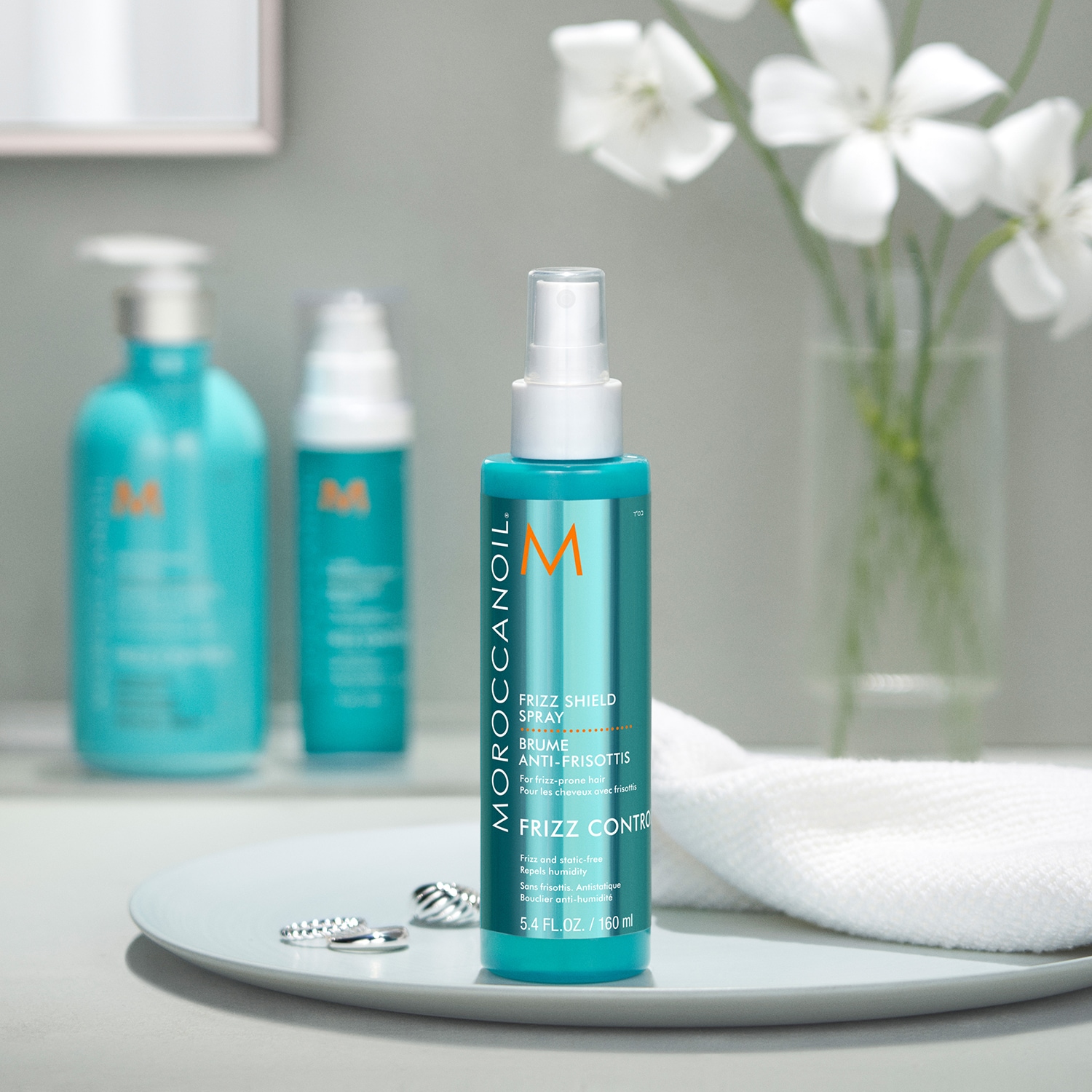 Frizz Shield Spray - Spray pentru netezire | Moroccanoil ≡ SEPHORA