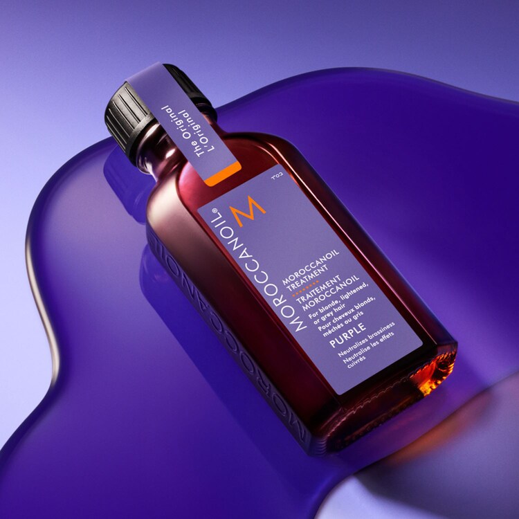 Moroccanoil Treatment Purple - för blont hår, blonderat eller grått hår