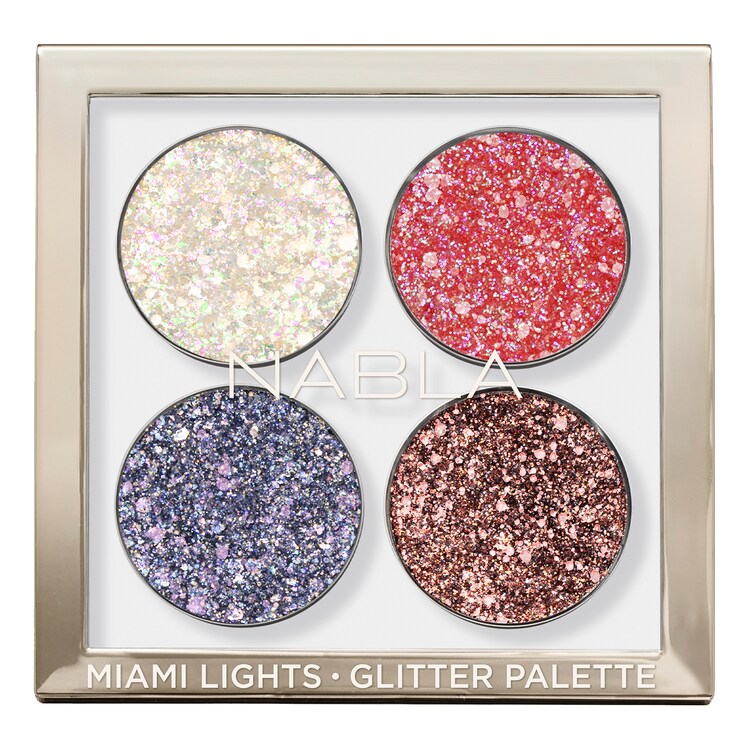 Miami Lights Glitter Palette - Palette di Ombretti