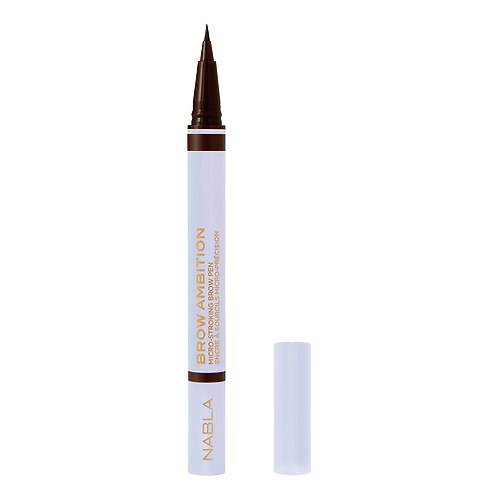 Nabla - Brow Ambition - Micro-stroking Brow Pen - Brow Ambition - Natural Brown - Dla Kobiet